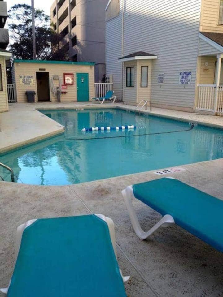*Delightful Beach Condo*Pool, Steps To The Sand*H33 Myrtle Beach Eksteriør billede